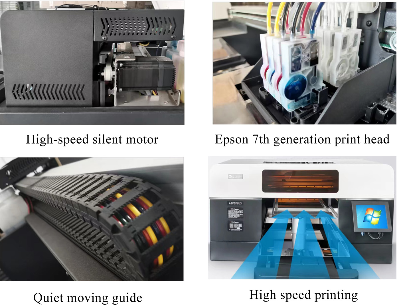 Chine A2 Double Plates-formes DTG Imprimante T-Shirt Machine d'impression  usine et fabricants